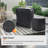 Outdoor 50000 BTU Propane Steel Fireplace