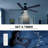 Ottenburg 64'' Ceiling Fan with LED Lights-1862111628