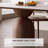Ash Wood Rock Slab Rectangular Dining Table Sets-105912813