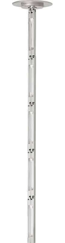 Catena 26 Pendant, Polished Nickel, 3000 Kelvins, Surface