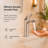 BRAVAT® Single Handle Bathroom Faucet with 6 in. Deck Plate, 1 or 3 Hole, WaterSense 1.2 GPM flow, NEOPERL® aerator, Drip-free cartridge, cUPC, NSF372/61, CEC, DOE Certified, Eon-Brushed Nickel-129988594