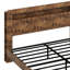 Structure de lit plateforme avec tête de lit à DEL avec rangement et 2 USB, grand rangement sous le lit-1344081635-1344081660