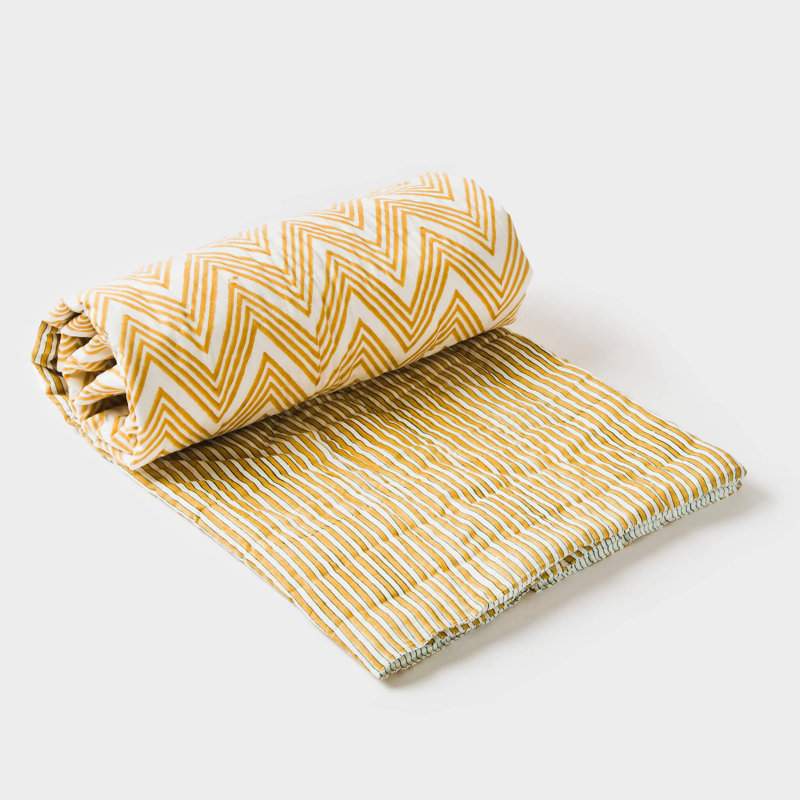 Quilted Throw Blanket