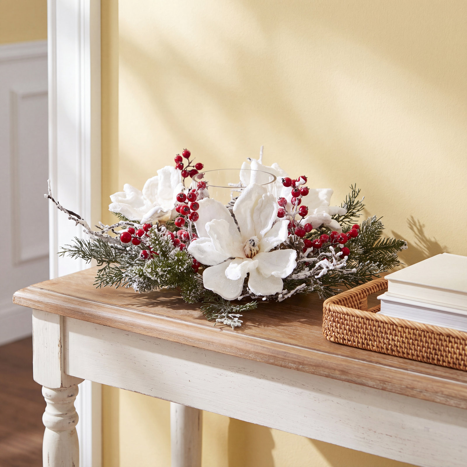 Frosted Candelabrum