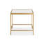 Vienna Side Table - Glass  Top-224708650