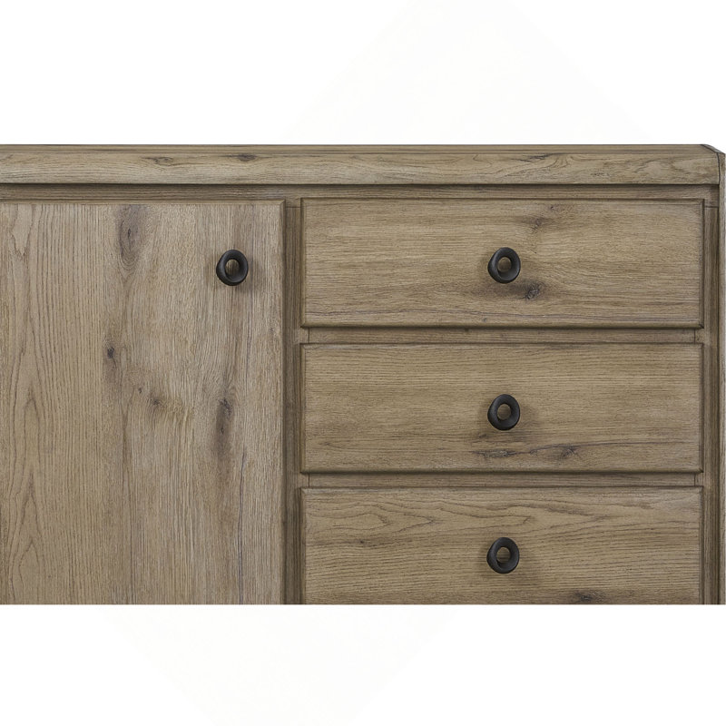 Commode d'appoint English Knotty Oak
