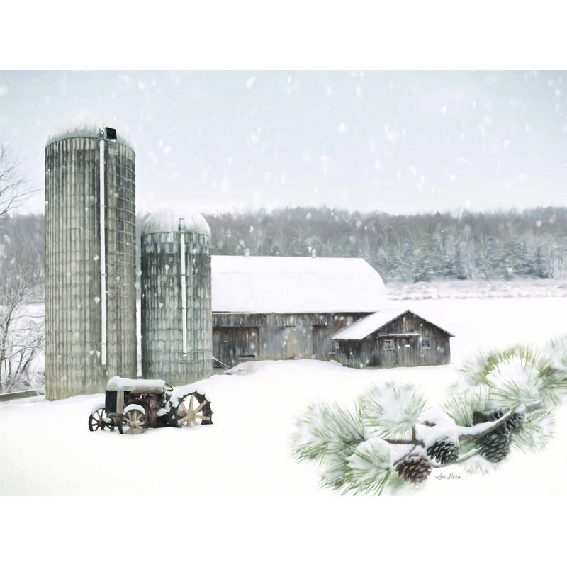 " Pine View Farm ", 12" H x 16" W  