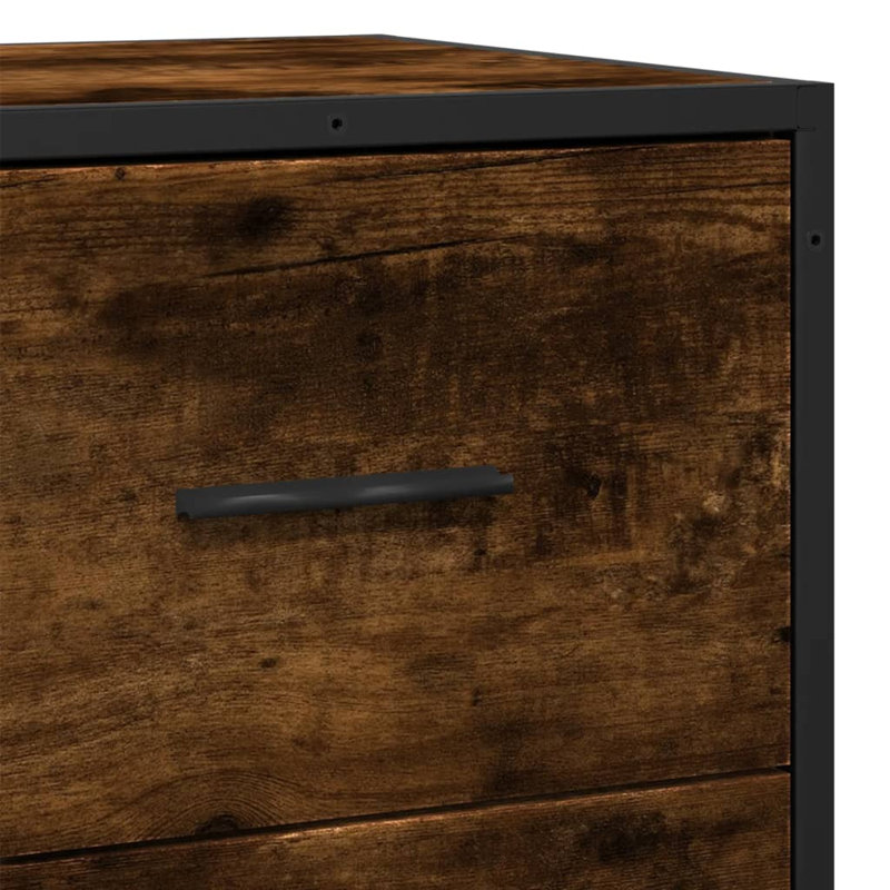 Shebria 35.5cm W Chest of Drawers, Smoked Oak