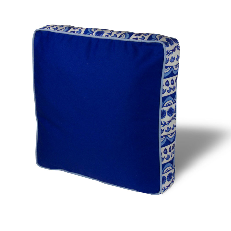 Coussin carré de qualité supérieure, 16,5 x 16,5 pouces, 50% coton / 50% polyester | Lavable et repassable avec fermeture à glissière dissimulée | Rembourrage en silicone pour un confort ultime | Housse amovible, parfaite pour la décoration intéri
