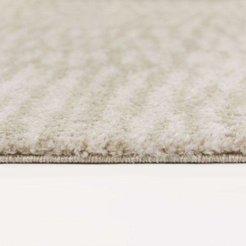 Beaudry Cream/Beige Organic Modern Area Rug, Rectangle 7'10" x 10'