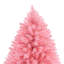 Arbre de Noël artificiel rose pré-éclairé-2102511259