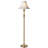 Patrick Henry 62" Satin Antique Brass Floor Lamp