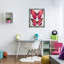 Papillons roses modernes encadrés sur bois, impression-1544491493-1544491491