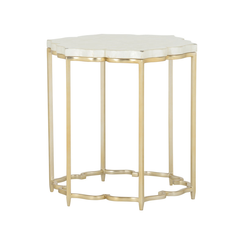 Table d'appoint fleur de lotus