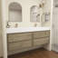 Meuble-lavabo mural double 60 po Victoria-94524410
