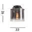 Tiburon Glass Flush Mount-1582273248