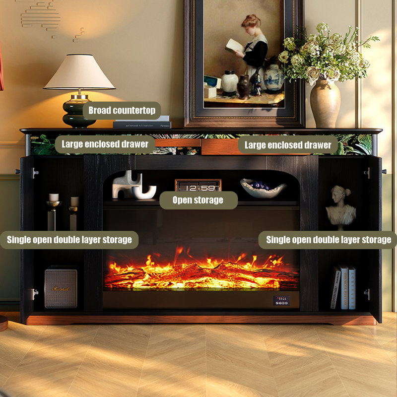 Foyer en bois français