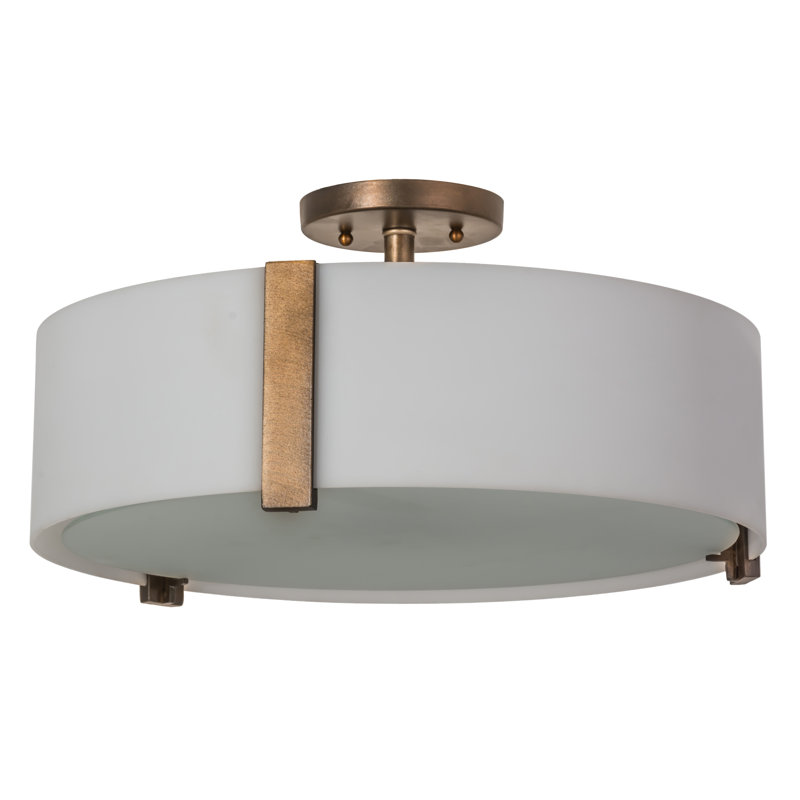 4 - Light Semi Flush Mount