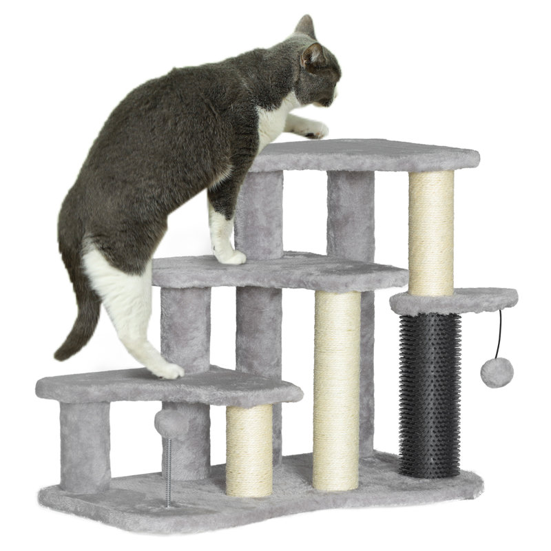 127cm H Cat Tree, Grey