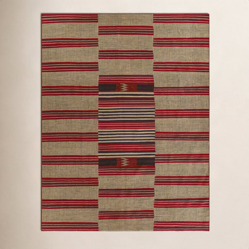 Undra Flatweave Area Rug, Rectangle 6' x 9'