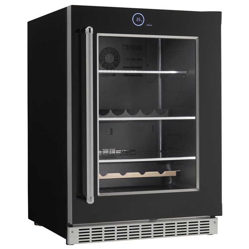 Danby Silhouette 5 Cubic Feet Built-In Mini Fridge, Right