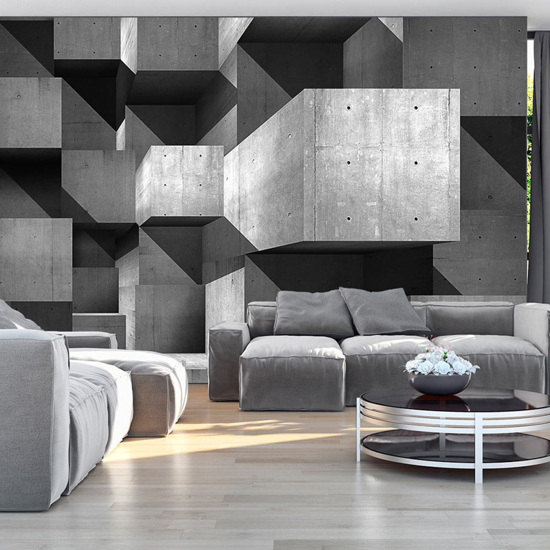 Concrete Skyscrapers 2.45m x 350cm Wallpaper, 210 cm x 300 cm