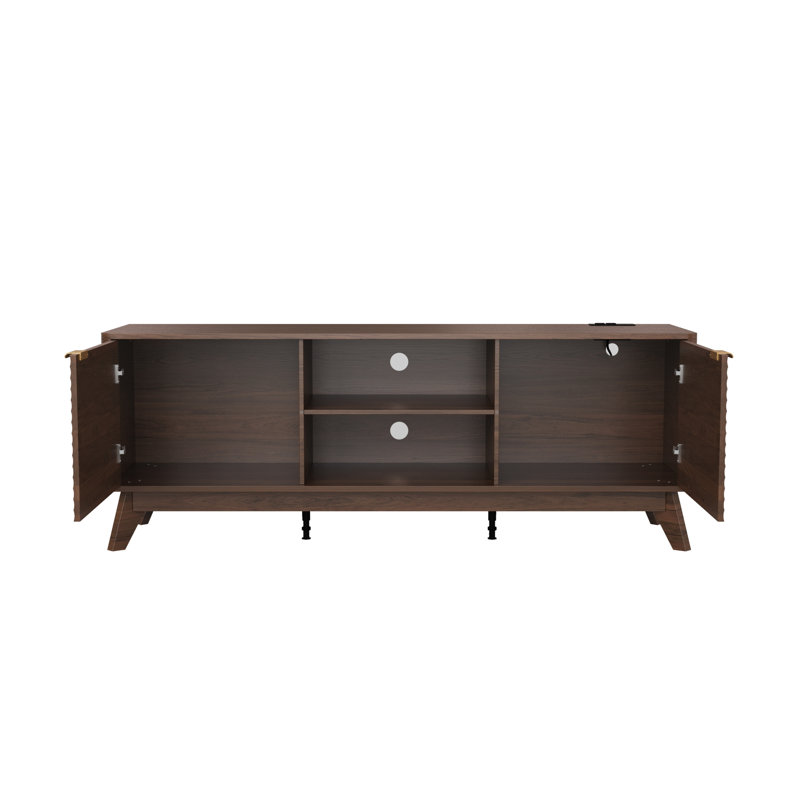 Meuble télé 70 po avec rangement Farmann, L 70 po