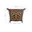 Armoire de véranda moderne en bois massif simple
