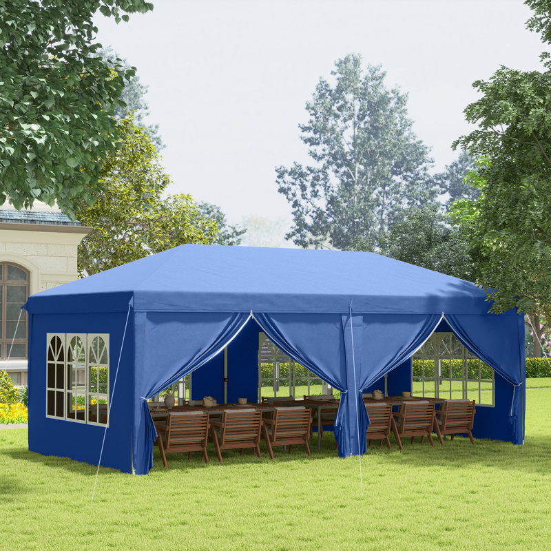 Bertha 3m x 6m Steel Pop-Up Gazebo