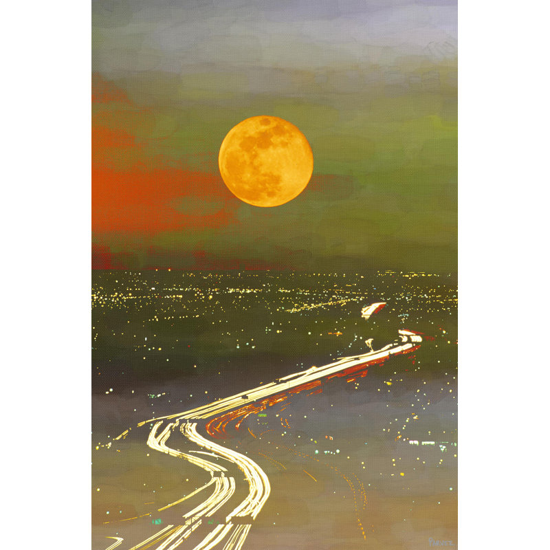 « santa sun current » par parvez taj,, reproduction de photo sur toile tendue, H 30 po x l 20 po x P 1,5 po