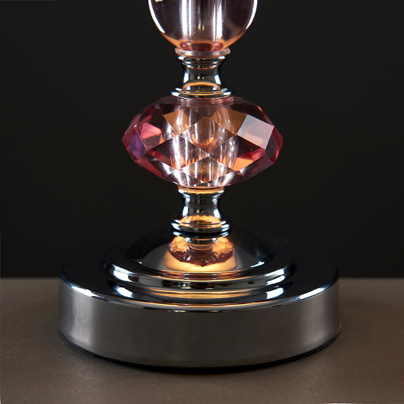 Napier Metal Table Lamp, Pink