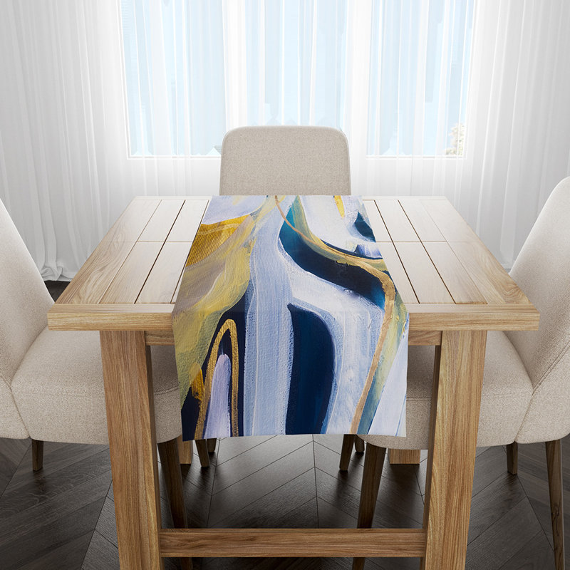 Alamo Abstract Table Runner