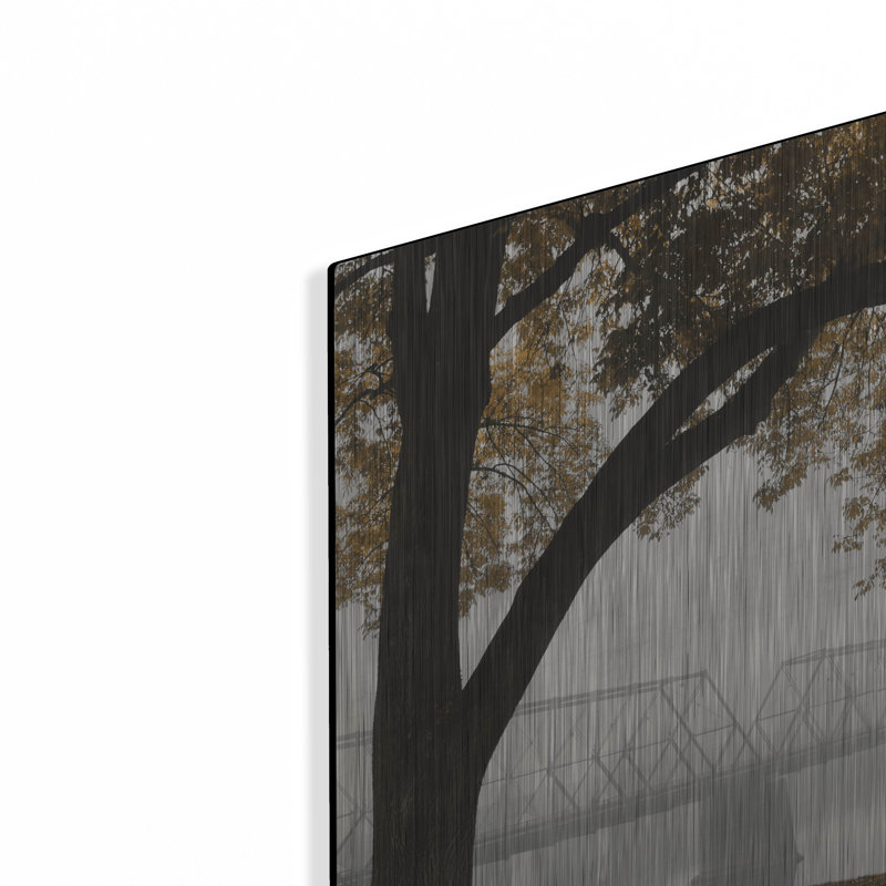 «Foggy Riverview» par Lori Deiter, H 12 po x l 16 po