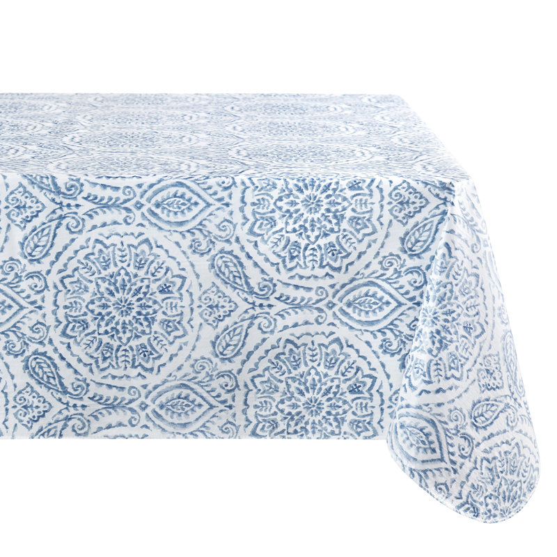 Nappe Savannah, Bleu, Rectangle 60 x 102