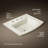 Archer Vitreous China Rectangular Drop-In Bathroom Sink with Overflow-19195598-10940432