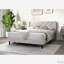 Lit tapissier en velours pour grand lit-1686232907
