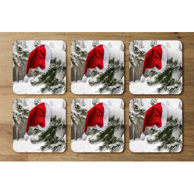 Square 6 Piece Coaster Set