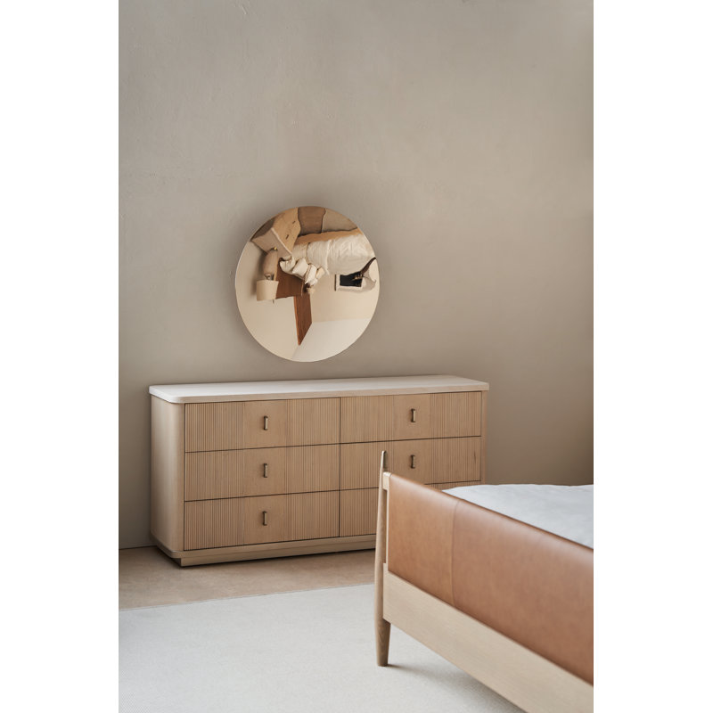 Rhythm Leather Bed, Queen