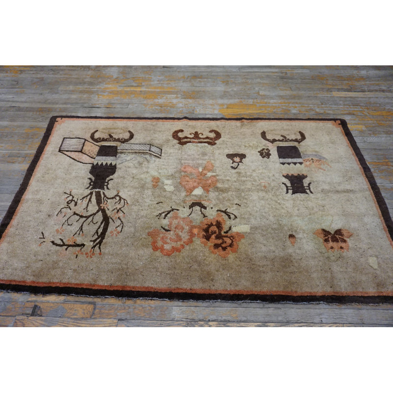 Tapis brun Baotou