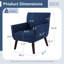 Fauteuil épais rembourré à dossier large-614967814