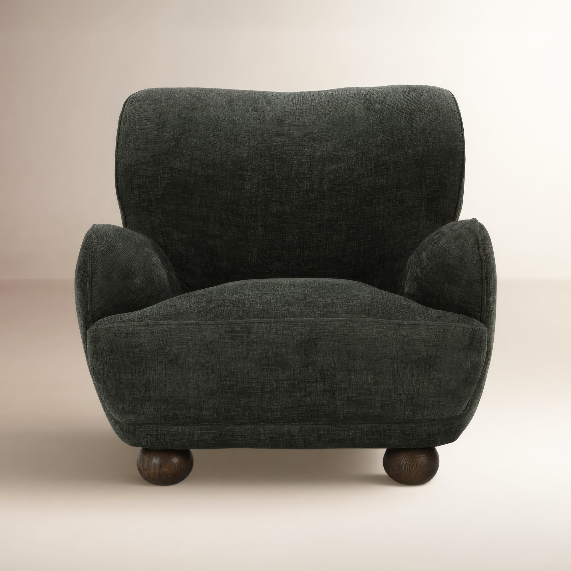 Penelope Upholstered Armchair, Green