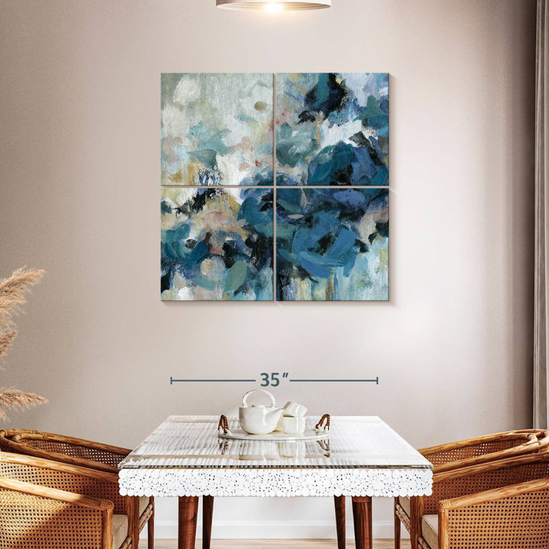 Avery Midnight Splash, 38" H x 38" W