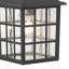 Aafreen Black Outdoor Wall Lantern