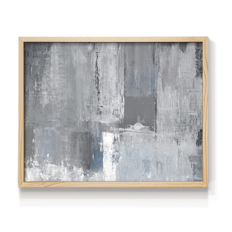 Tranquil Blues - Imprimé encadré - Restickable, H 8 po x l 10 po, Naturel