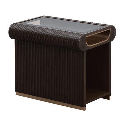 West Kensington End Table - Medium Espresso