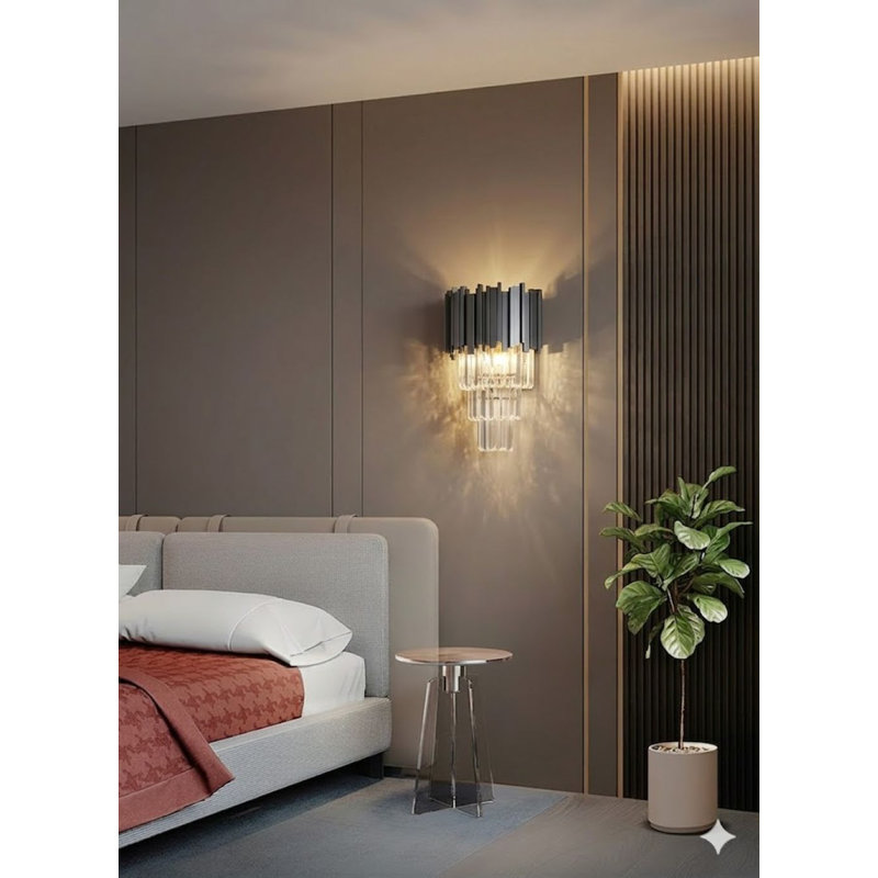 Applique murale, Nickel