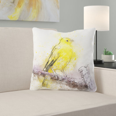 Coussin oiseau Waupaca