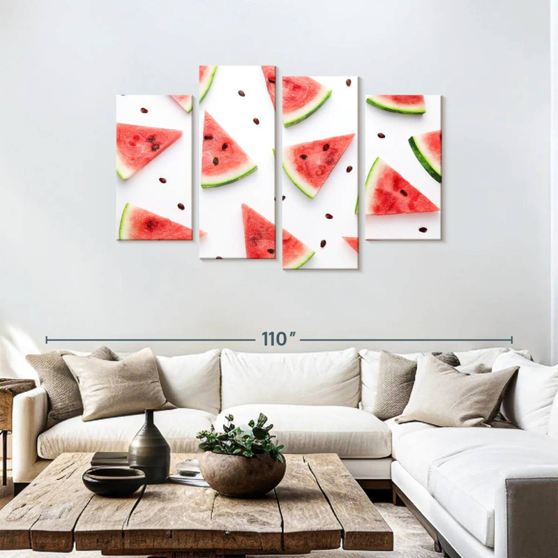 Yarlin Watermelon Party, H 48 po x l 75 po