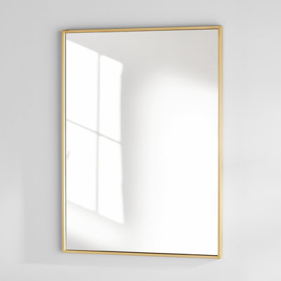 Sabine Metal Rectangle Wall Mirror