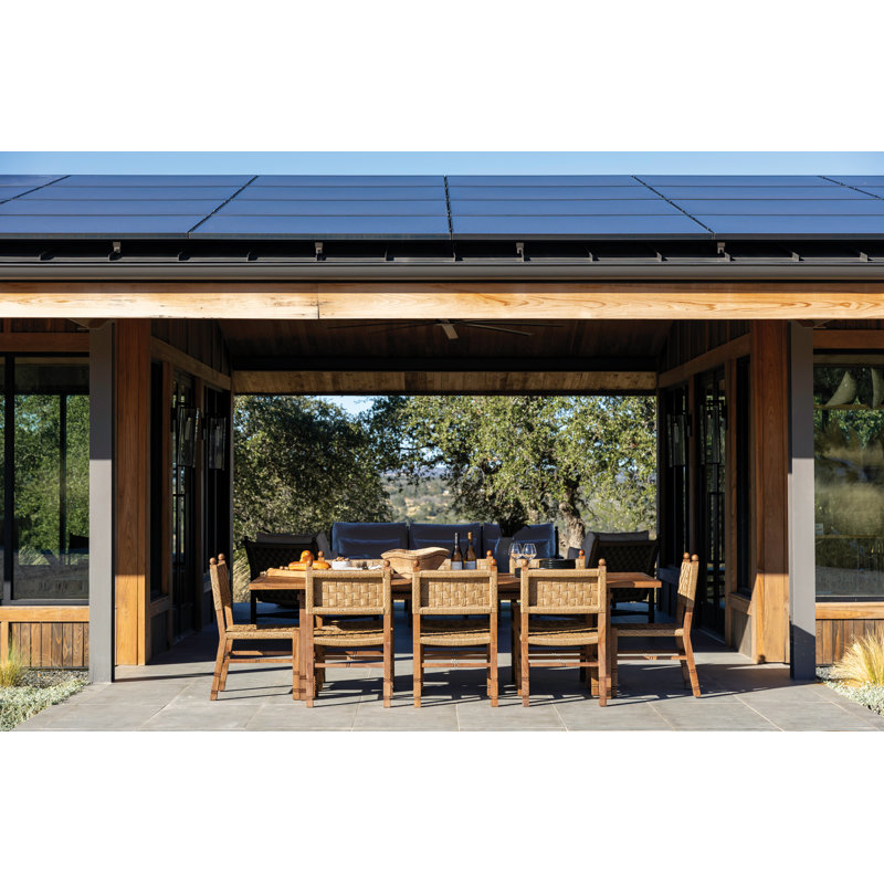 Vaterra Outdoor Teak Dining Side Chair